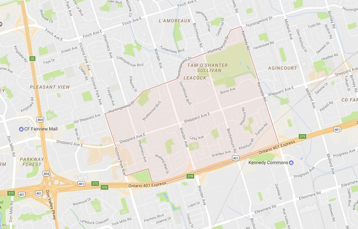 Kort om Tam O ' Shanter – Sullivan kvarter Toronto