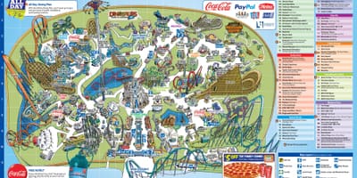 Kort over Canada ' s wonderland
