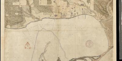 Kort jord af York, Toronto ' s første centure 1787-1884