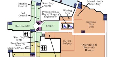Kort over St. Joseph ' s Health centre Toronto niveau 2