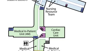 Kort over St. Joseph ' s Health centre Toronto niveau 4