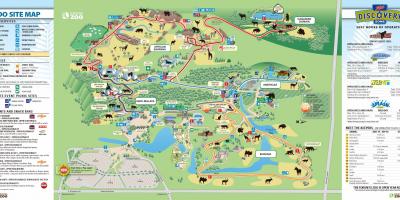 Kort over Toronto zoo